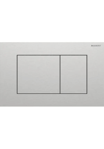 Клавіша змиву Geberit Sigma40 для подвійного змиву, Square, 115.629.FW.1, сіра Клавіша змиву Geberit Sigma40 для подвійного змиву, Square, 115.629.FW.1, сіра
