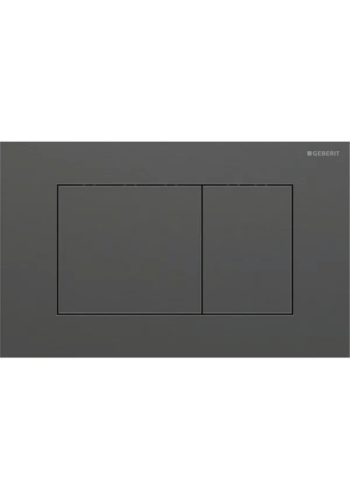 Клавіша змиву Geberit Sigma40 для подвійного змиву, Square, 115.629.QD.1, чорний хром Клавіша змиву Geberit Sigma40 для подвійного змиву, Square, 115.629.QD.1, чорний хром