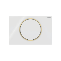 Клавіша змиву Geberit Sigma10 з функцією старт/стоп, Round, 115.758.KK.5, біла