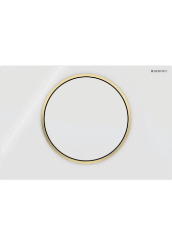 Клавіша змиву Geberit Sigma10 з функцією старт/стоп, Round, 115.758.KK.5, біла Клавіша змиву Geberit Sigma10 з функцією старт/стоп, Round, 115.758.KK.5, біла