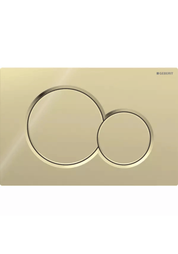 Клавіша змиву Geberit Sigma01 для подвійного змиву, Round, 115.770.DT.5, латунь