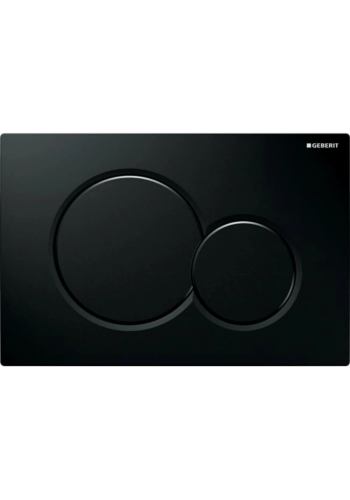Клавіша змиву Geberit Sigma01 для подвійного змиву, Round, 115.770.DW.5, чорна Клавіша змиву Geberit Sigma01 для подвійного змиву, Round, 115.770.DW.5, чорна