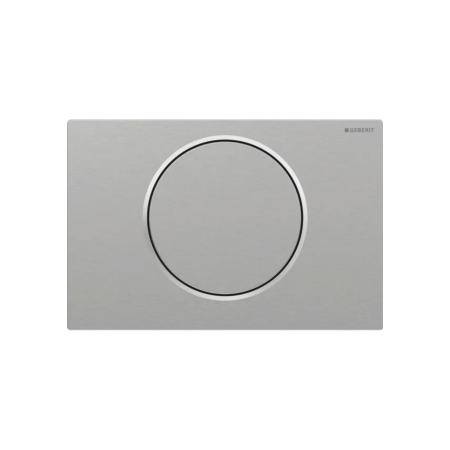 Клавіша змиву Geberit Sigma10 з функцією старт/стоп, Round, з кріпленням на гвинтах, 115.787.SN.5, хром
