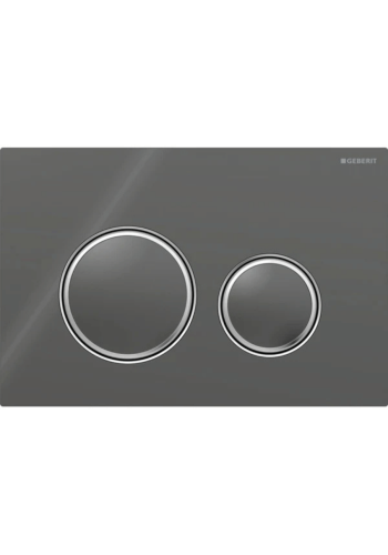 Клавіша змиву Geberit Sigma50 (ex Sigma21) для подвійного змиву, Round, 115.884.JK.1, хром/лава Клавіша змиву Geberit Sigma50 (ex Sigma21) для подвійного змиву, Round, 115.884.JK.1, хром/лава