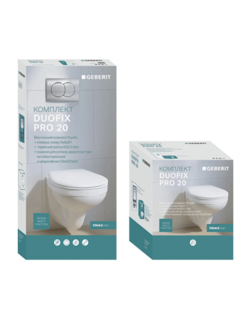 Комплект інсталяції Geberit Duofix PRO 20, 112 см, зі змивним бачком прихованого монтажу Delta 12 см, з підвісним унітазом Idol із сидінням і клавішою змиву Delta01 118.315.11.1 біла
