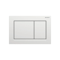 Клавіша змиву Geberit Omega20 (ex Omega30) для подвійного змиву, Square, 115.080.JQ.1, хром