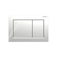 Клавіша змиву Geberit Omega20 (ex Omega30) для подвійного змиву, Square, 115.080.KH.1, хром