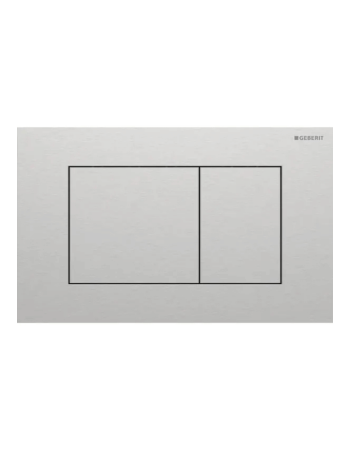 Клавіша змиву Geberit Sigma40 для подвійного змиву, Square, 115.629.FW.1, сіра