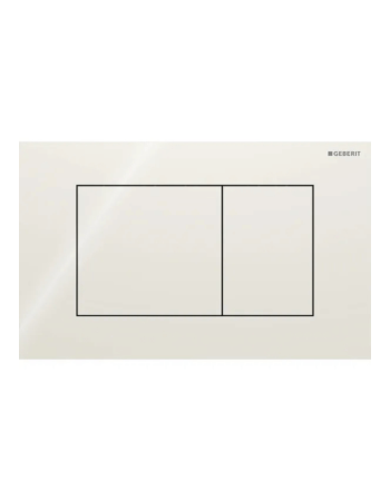 Клавіша змиву Geberit Sigma40 для подвійного змиву, Square, 115.629.JL.1, пісочно-сіра
