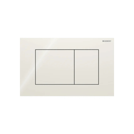 Клавіша змиву Geberit Sigma40 для подвійного змиву, Square, 115.629.JL.1, пісочно-сіра