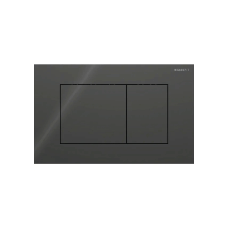 Клавіша змиву Geberit Sigma40 для подвійного змиву, Square, 115.629.SJ.1, чорна