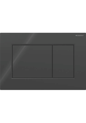 Клавіша змиву Geberit Sigma01 для подвійного змиву, Square, 115.660.DW.1, чорна Клавіша змиву Geberit Sigma01 для подвійного змиву, Square, 115.660.DW.1, чорна