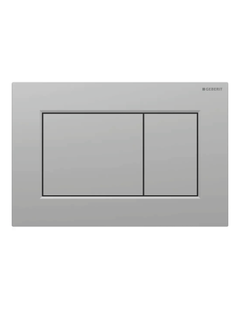 Клавіша змиву Geberit Sigma01 для подвійного змиву, Square, 115.660.JQ.1, хром
