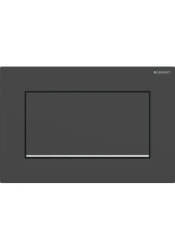 Клавіша змиву Geberit Sigma10 (ex Sigma30) з функцією старт/стоп, Square, з кріпленням на гвинтах, 115.893.14.1, чорна Клавіша змиву Geberit Sigma10 (ex Sigma30) з функцією старт/стоп, Square, з кріпленням на гвинтах, 115.893.14.1, чорна