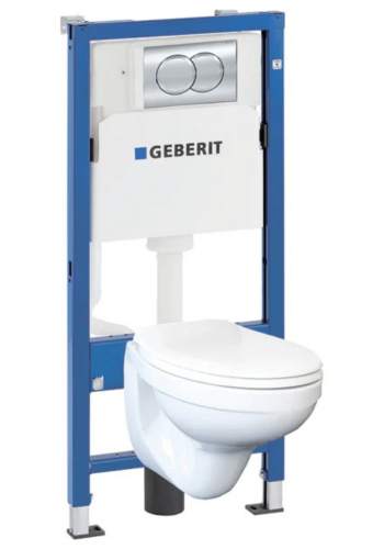 Комплект інсталяції Geberit Duofix PRO 20, 112 см, зі змивним бачком прихованого монтажу Delta 12 см, з підвісним унітазом Idol із сидінням і клавішою змиву Delta01 118.315.11.2 хром глянець Комплект інсталяції Geberit Duofix PRO 20, 112 см, зі змивним бачком прихованого монтажу Delta 12 см, з підвісним унітазом Idol із сидінням і клавішою змиву Delta01 118.315.11.2 хром глянець