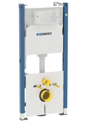 Інсталяція для підвісного унітаза Geberit Duofix, 112 см, зі змивним бачком прихованого монтажу Delta 12 см 458.126.00.1 Інсталяція для підвісного унітаза Geberit Duofix, 112 см, зі змивним бачком прихованого монтажу Delta 12 см 458.126.00.1