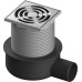 Комплект дренажного трапа TECEdrainpoint S50 3601050, екстраплоский, без фланця