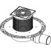 Комплект дренажного трапа TECEdrainpoint S110 3601100, екстраплоский, з універсальним фланцем Seal System