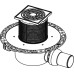 Комплект дренажного трапа TECEdrainpoint S120 3601200, стандартний, з універсальним фланцем Seal System