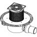 Комплект дренажного трапа TECEdrainpoint S120 3601200, стандартний, з універсальним фланцем Seal System