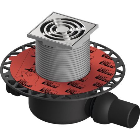 Комплект дренажного трапа TECEdrainpoint S120 3601200, стандартний, з універсальним фланцем Seal System