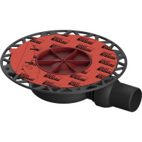 Дренажний трап TECEdrainpoint S DN50 3601400, низький, з універсальним фланцем Seal System