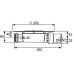 Дренажний трап TECEdrainpoint S DN50 3601400, низький, з універсальним фланцем Seal System