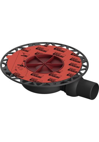 Дренажний трап TECEdrainpoint S DN50 3601400, низький, з універсальним фланцем Seal System