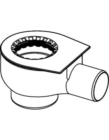 Стандартний сифон TECEdrainline 650001, боковий DN50, 0,8 л/с