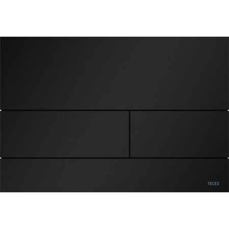 Панель змиву для унітаза TECEsquare II 9240833, металева, чорна матова