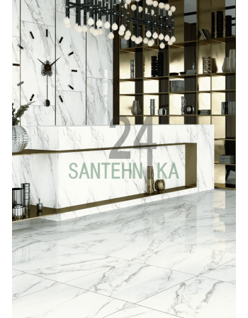 Керамограніт TEO Ceramics Attica white 60х120 полірована