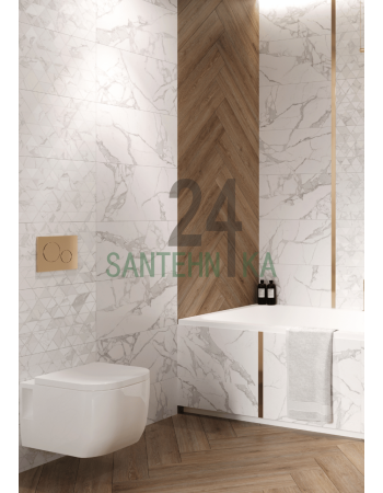 Керамічна плитка TEO Ceramics Montero white DEC 30,8х60,8 матова сатинова