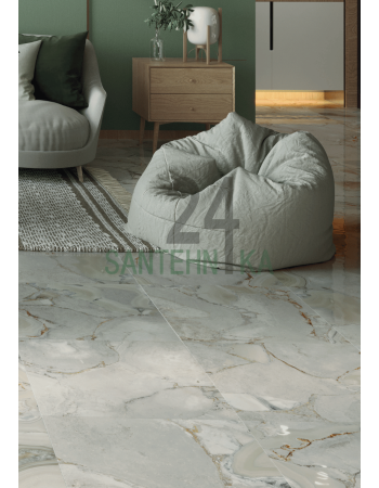 Керамограніт TEO Ceramics Murano grey 60х60 глянсова