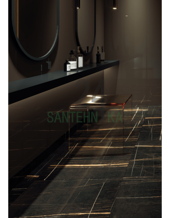 Керамограніт TEO Ceramics Sahara black 60х60 глянсова