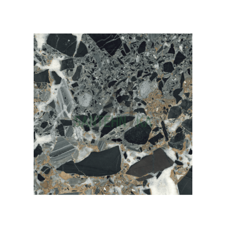 Керамограніт TEO Ceramics Parma black 60х60 глянсова