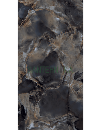 Керамограніт TEO Ceramics Itaka black 60х120 полірована