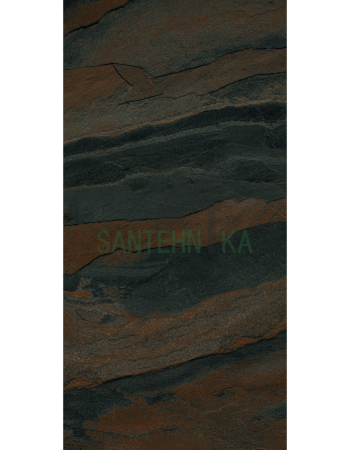 Керамограніт TEO Ceramics Slate anthracite 60х120 матова з ефектом інею