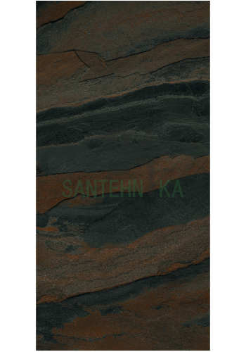 Керамограніт TEO Ceramics Slate anthracite 60х120 матова з ефектом інею