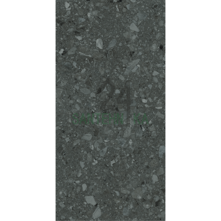 Керамограніт TEO Ceramics Terra anthracite 60х120 матова з ефектом інею