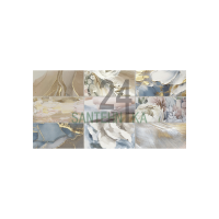 Керамічна плитка TEO Ceramics Fiora patchwork 30,8х60,8 матова сатинова