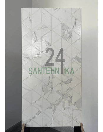 Керамічна плитка TEO Ceramics Montero white DEC 30,8х60,8 матова сатинова
