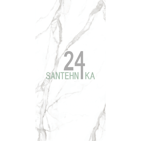 Керамограніт TEO Ceramics Carrara white 60х120 полірована