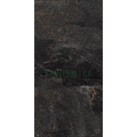 Керамограніт TEO Ceramics Mainstone Black 60х120 матова з ефектом інею
