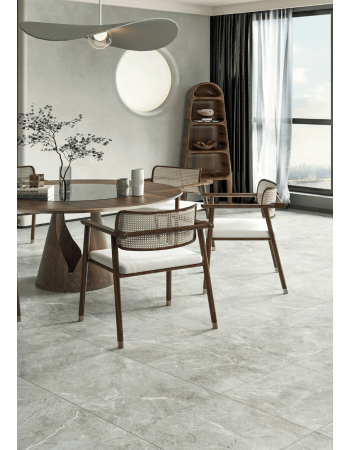 Керамограніт TEO Ceramics Perfecto dark grey 47х47 матова