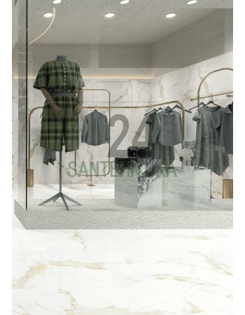 Керамограніт TEO Ceramics Alcora gold 60х120 полірована