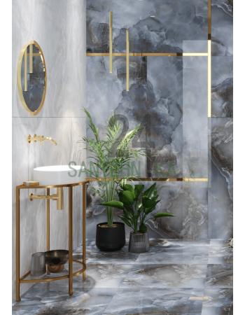 Керамограніт TEO Ceramics Nebula blue 60х60 полірована