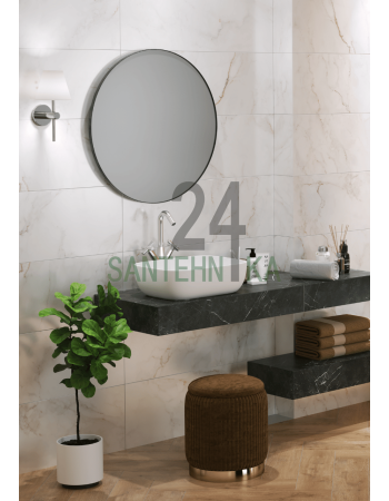 Керамограніт TEO Ceramics Palazzo white 30х90 матова сатинова