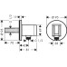 Шлангове з’єднання hansgrohe FixFit S, 26888700
