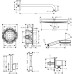 Шлангове з’єднання hansgrohe FixFit E, 26889000