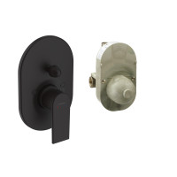 Змішувач прихованого монтажу для ванни з прихованою частиною hansgrohe Vernis Shape, 71472670